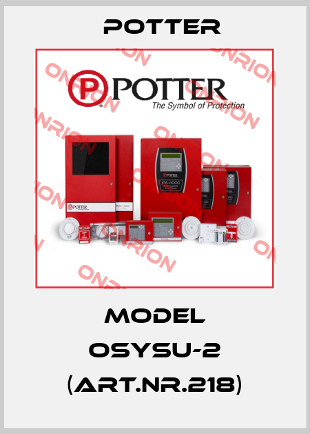 Model OSYSU-2 (Art.Nr.218) Potter