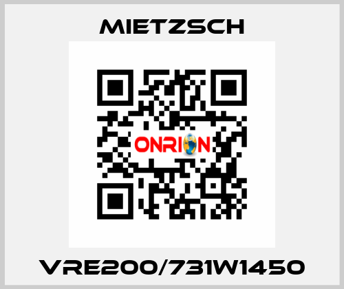 VRE200/731W1450 Mietzsch