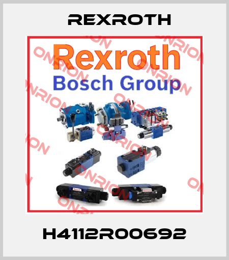 H4112R00692 Rexroth