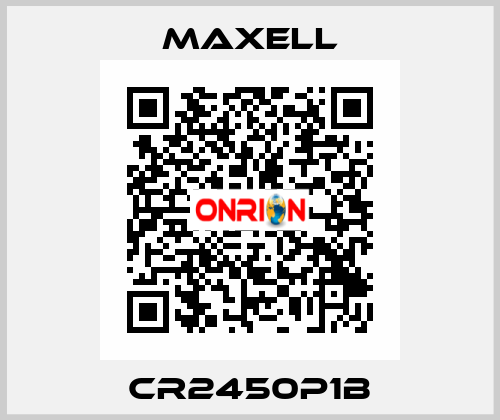 CR2450P1B MAXELL