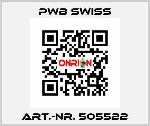 Art.-Nr. 505522 PWB Swiss