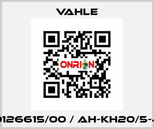 0126615/00 / AH-KH20/5-4 Vahle