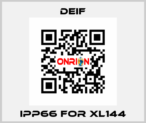 IPP66 for XL144 Deif