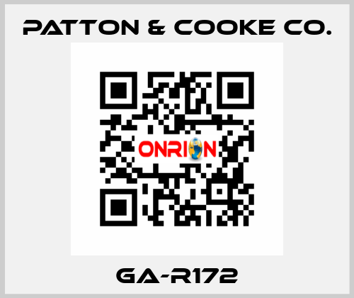 GA-R172 Patton & Cooke Co.