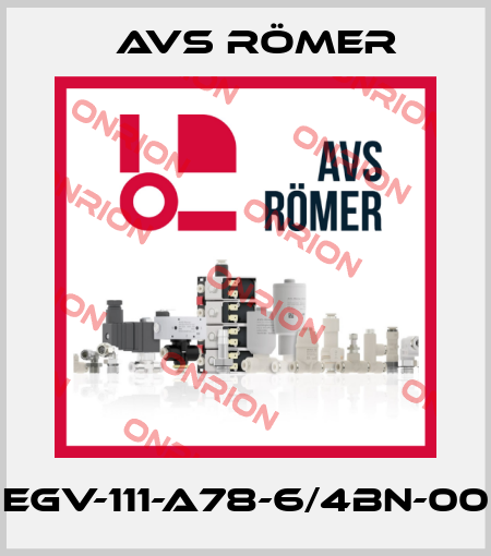 EGV-111-A78-6/4BN-00 Avs Römer