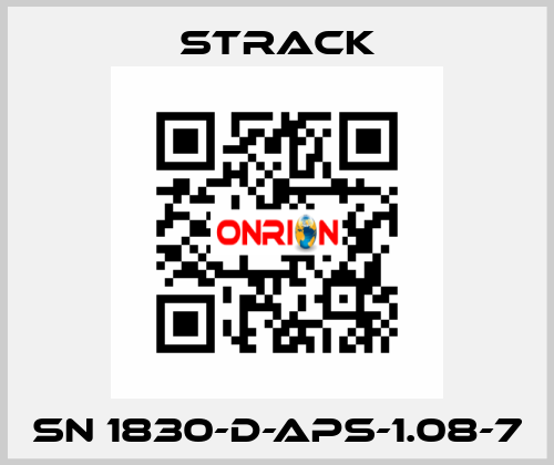 SN 1830-D-APS-1.08-7 Strack