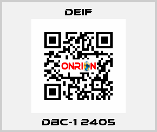 DBC-1 2405 Deif