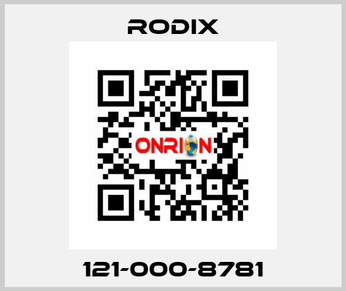 121-000-8781 Rodix