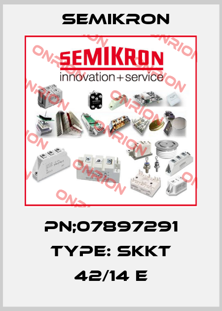 PN;07897291 Type: SKKT 42/14 E Semikron