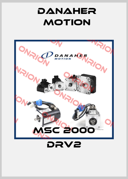 MSC 2000 DRV2 Danaher Motion