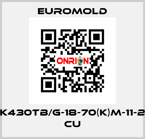 K430TB/G-18-70(K)M-11-2 CU EUROMOLD