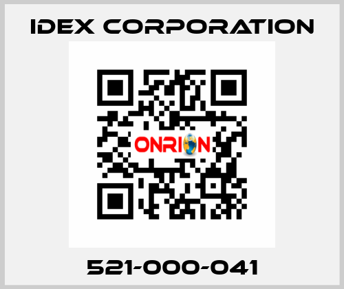 521-000-041 IDEX Corporation