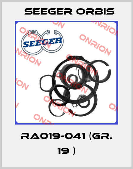 RA019-041 (Gr. 19 ) Seeger Orbis