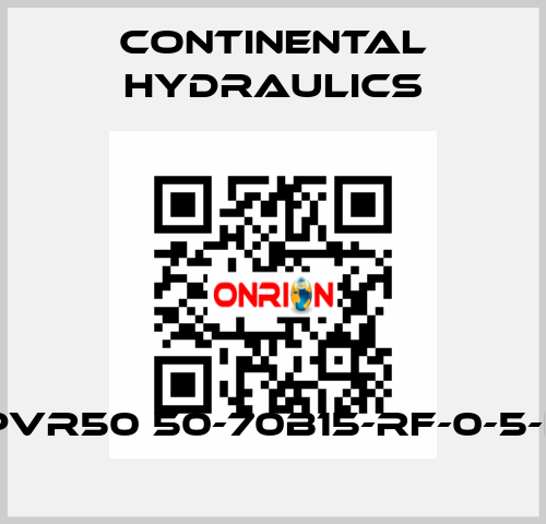 PVR50 50-70B15-RF-0-5-L Continental Hydraulics