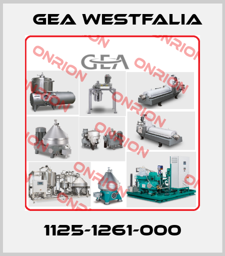 1125-1261-000 Gea Westfalia
