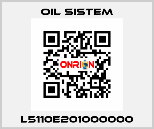 L5110E201000000 Oil Sistem