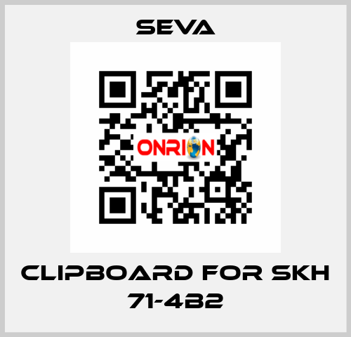 clipboard for SKH 71-4B2 SEVA