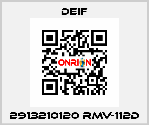 2913210120 RMV-112D Deif