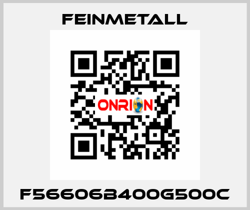 F56606B400G500C FEINMETALL