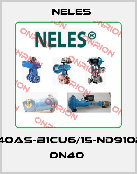 RAA040AS-B1CU6/15-ND9102HN-K1, DN40  Neles