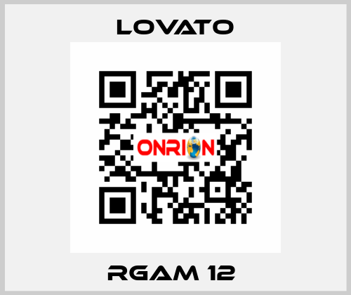 RGAM 12  Lovato