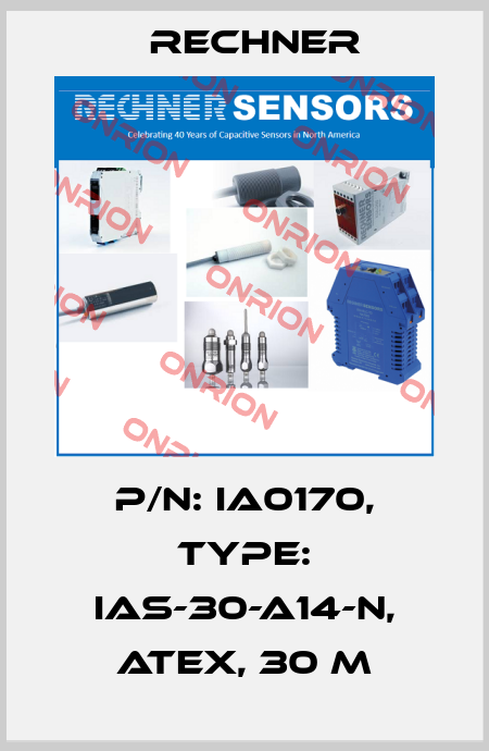 P/N: IA0170, Type: IAS-30-A14-N, ATEX, 30 m Rechner