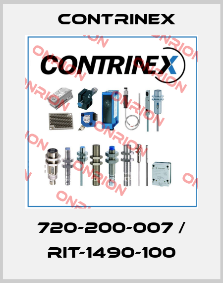 720-200-007 / RIT-1490-100 Contrinex