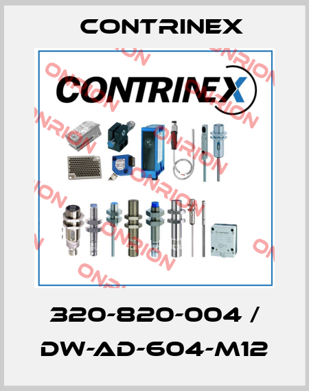 320-820-004 / DW-AD-604-M12 Contrinex