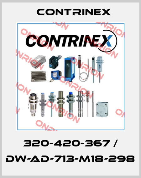 320-420-367 / DW-AD-713-M18-298 Contrinex