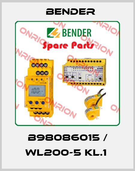 B98086015 / WL200-5 KL.1  Bender