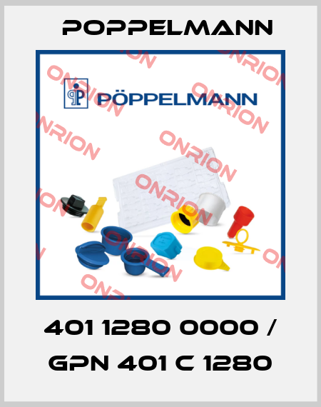 401 1280 0000 / GPN 401 C 1280 Poppelmann