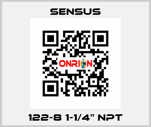 122-8 1-1/4" NPT Sensus