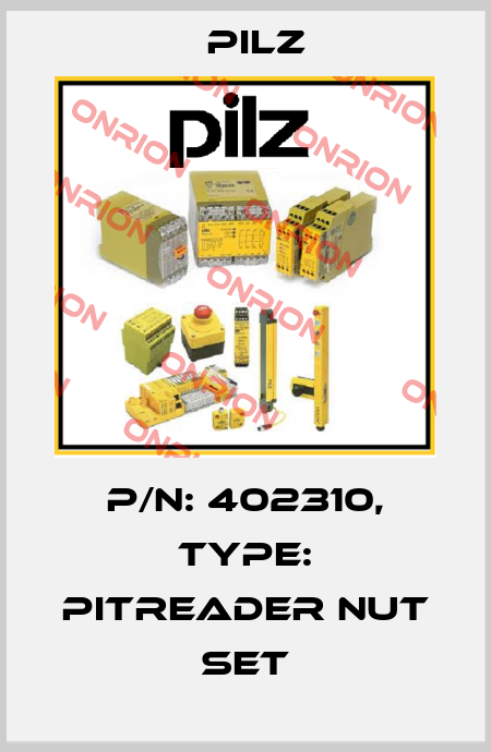 p/n: 402310, Type: PITreader nut set Pilz