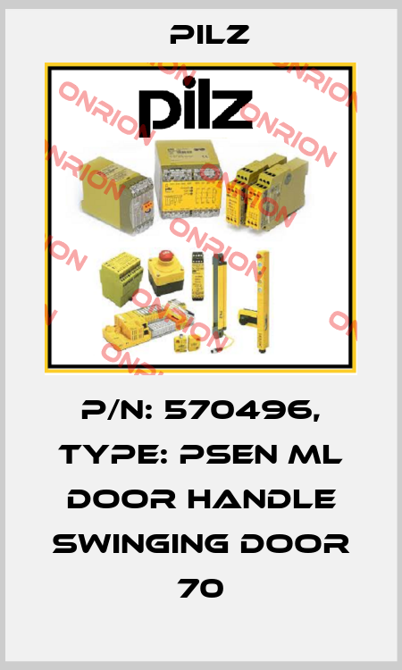 p/n: 570496, Type: PSEN ml door handle swinging door 70 Pilz