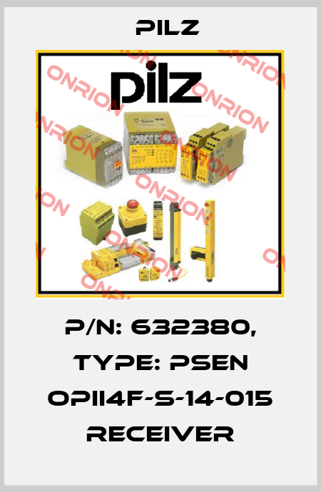 p/n: 632380, Type: PSEN opII4F-s-14-015 receiver Pilz