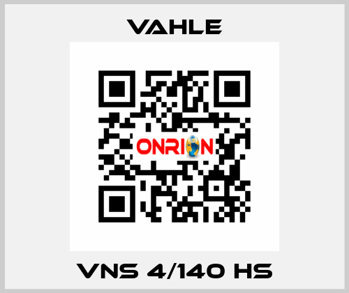 VNS 4/140 HS Vahle