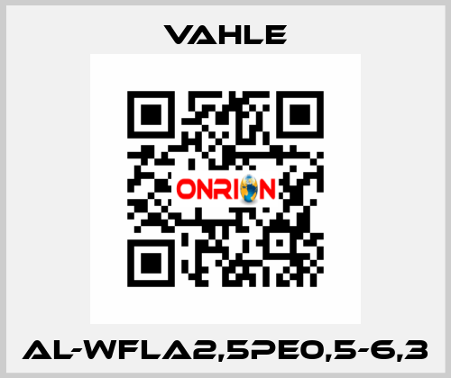 AL-WFLA2,5PE0,5-6,3 Vahle