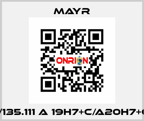 1/135.111 A 19H7+C/A20H7+C Mayr