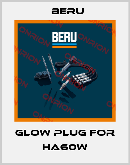 Glow plug for HA60W Beru