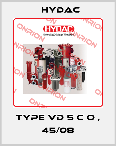 Type VD 5 c o , 45/08 Hydac