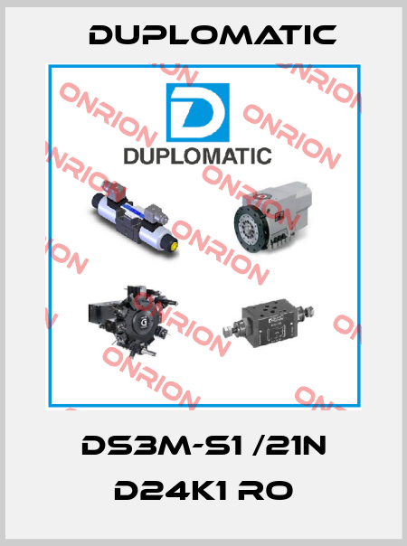 DS3M-S1 /21N D24K1 RO Duplomatic