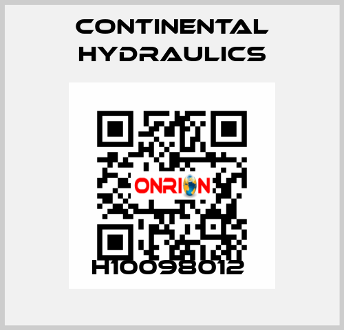 H10098012  Continental Hydraulics