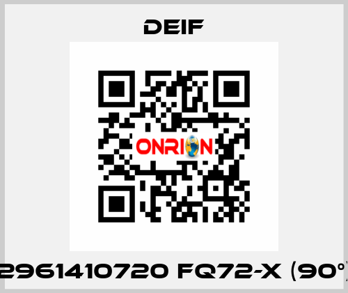 2961410720 FQ72-x (90°) Deif