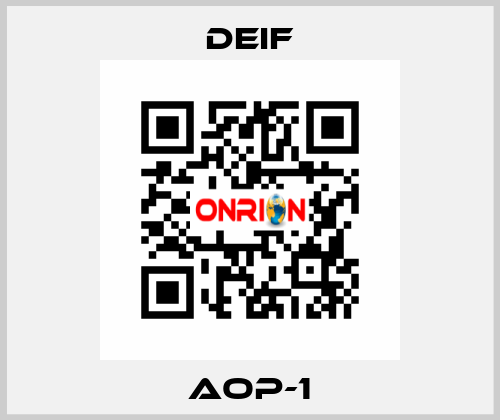  AOP-1 Deif