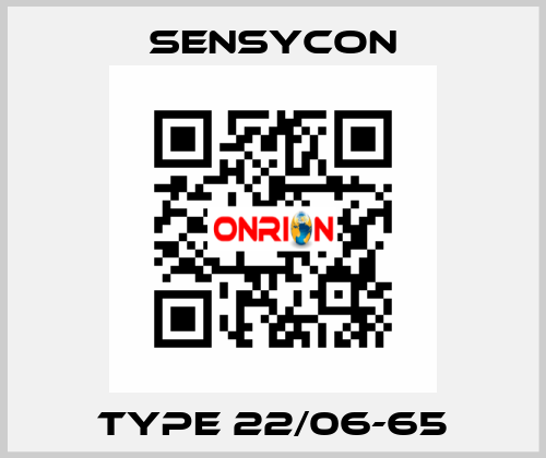 TYPE 22/06-65 SENSYCON