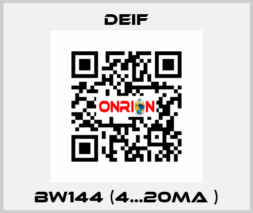 BW144 (4...20mA ) Deif