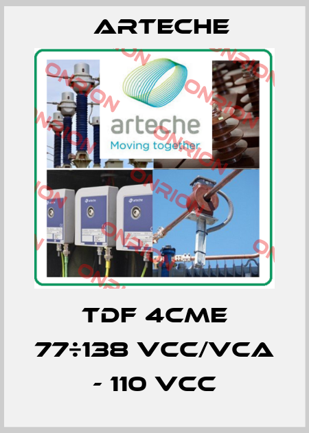 TDF 4CME 77÷138 Vcc/Vca - 110 Vcc Arteche