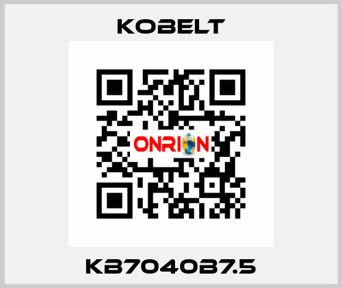 KB7040B7.5 Kobelt