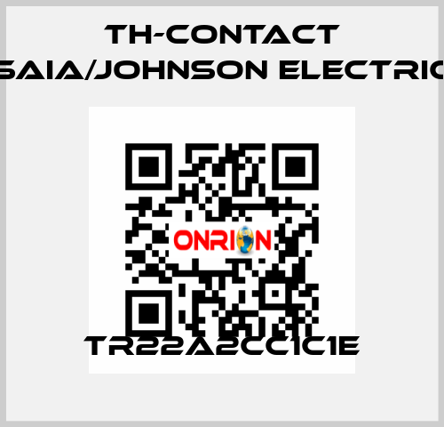 TR22A2CC1C1E TH-Contact (Saia/Johnson Electric)