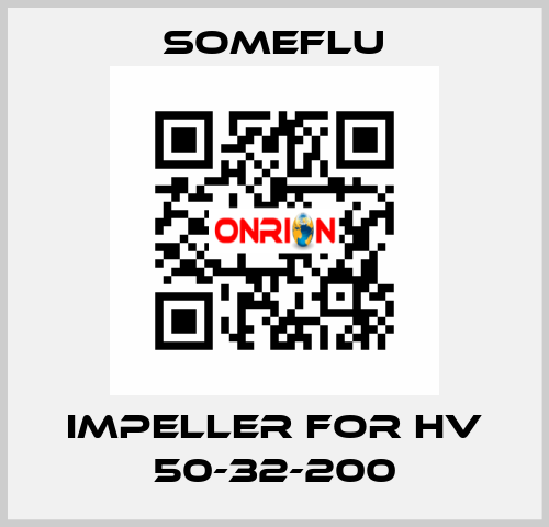 IMPELLER for HV 50-32-200 SOMEFLU